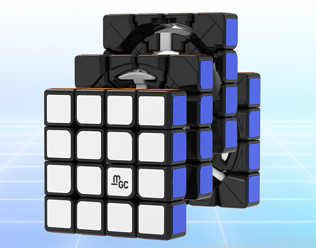 YongJun MGC Magnetic 4x4x4 Speed Cube Stickerless